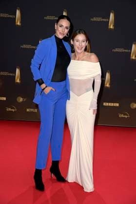 Esther Sedlaczek and Jeannine Michaelsen at the German Television Award 2024 ceremony in the MMC Studios Cologne, 25 09 2024 Foto:xF.xKernx xFuturexImagex fernsehpreis_4750