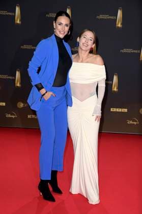 Esther Sedlaczek and Jeannine Michaelsen at the German Television Award 2024 ceremony in the MMC Studios Cologne, 25 09 2024 Foto:xF.xKernx xFuturexImagex fernsehpreis_4751