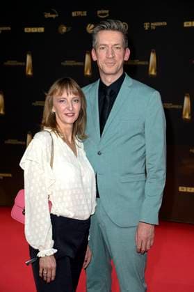 Steffen Hallaschka with wife Anne Katrin Hallaschka at the German Television Award 2024 ceremony at the MMC Studios Cologne, 25 09 2024 Foto:xF.xKernx xFuturexImagex fernsehpreis_4774