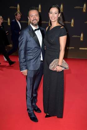 Pinar Atalay with husband Reha Omayer at the German Television Award 2024 ceremony at the MMC Studios Cologne, 25 09 2024 Foto:xF.xKernx xFuturexImagex fernsehpreis_4802