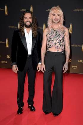 Tom Kaulitz and Bill Kaulitz at the German Television Award 2024 ceremony at the MMC Studios Cologne, 25 09 2024 Foto:xF.xKernx xFuturexImagex fernsehpreis_4805