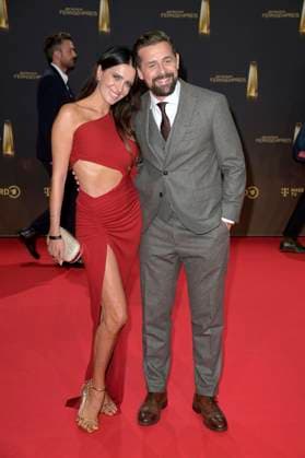 Klaas Heufer Umlauf with wife Doris Golpashin at the German Television Award 2024 ceremony at the MMC Studios Cologne, 25 09 2024 Foto:xF.xKernx xFuturexImagex fernsehpreis_4816