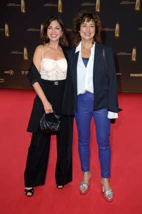Anna Angelina Wolfers and Isabel Varell at the German Television Award 2024 ceremony at the MMC Studios Cologne, 25 09 2024 Foto:xF.xKernx xFuturexImagex fernsehpreis_4821