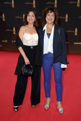 Anna Angelina Wolfers and Isabel Varell at the German Television Award 2024 ceremony at the MMC Studios Cologne, 25 09 2024 Foto:xF.xKernx xFuturexImagex fernsehpreis_4822
