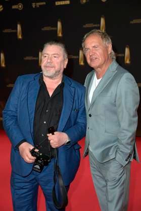 Armin Rohde and Uwe Ochsenknecht at the German Television Award 2024 ceremony at the MMC Studios Cologne, 25 09 2024 Foto:xF.xKernx xFuturexImagex fernsehpreis_4827