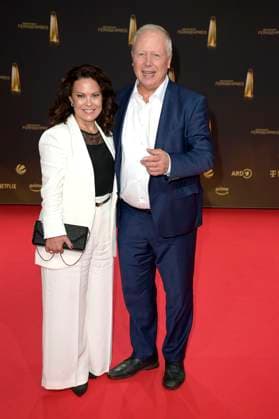 Tom Buhrow with partner Daniela Boff at the German Television Award 2024 ceremony at the MMC Studios Cologne, 25 09 2024 Foto:xF.xKernx xFuturexImagex fernsehpreis_4834