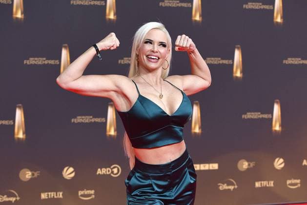 Daniela Katzenberger at the German Television Award Ceremony on 25 09 2024 in Cologne German Television Award Ceremony 2024 in Cologne