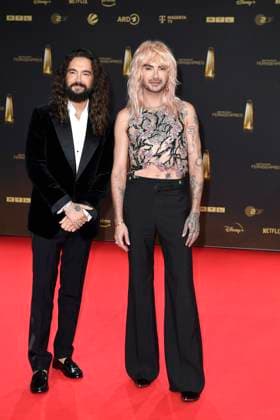 Tom Kaulitz and Bill Kaulitz at the German Television Award Ceremony on 25 09 2024 in Cologne German Television Award Ceremony 2024 in Cologne