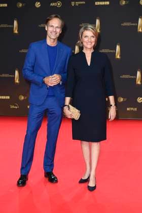 Wulf Schmiese and Marietta Slomka at the German Television Award ceremony on 25 September 2024 in Cologne German Television Award ceremony 2024 in Cologne