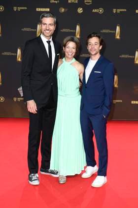 Ingo Zamperoni, Anna Planken and Tobias Krell at the German Television Award ceremony on 25 September 2024 in Cologne German Television Award ceremony 2024 in Cologne