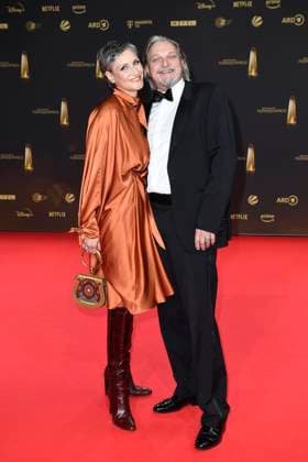 Stefan Juergens and Boriana Rosenmueller at the German Television Award Ceremony on 25 09 2024 in Cologne German Television Award Ceremony 2024 in Cologne