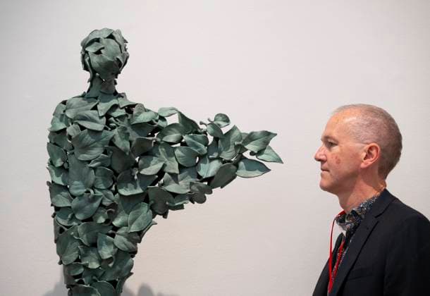 Bilder des Jahres 2024, Entertainment 09 September Entertainment Themen der Woche KW39 Entertainment Bilder des Tages British Art Fair opens at Saatchi Gallery in London, UK, on 26th Sept, 2024 Saatchi Gallery, London, UK. 26th Sept, 2024. The best of Modern and Contemporary British Art on view at British Art Fair, running from 26-29 Sept with over 60 of the UK™s leading dealers in Modern British and Contemporary art. Image: Anna Gillespie, Among the Trees, Bronze. Beaux Arts Bath., Credit:MALCOLM PARK Avalon  Copyright: xMALCOLMxPARKx xAvalonx 0912201346