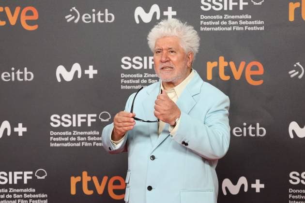 Pedro Almodovar receives the Donostia Award in recognition of his career Director Pedro Almodovar poses at the photocall upon his arrival at the Donostia Award ceremony at the San Sebastian Film Festival, September 26, 2024, in San Sebastian, Guipuzcoa, Basque Country Spain Almodovar collected the Donostia Award in recognition of his career at a gala after which his first feature film in English The Next Room, for which he won the Golden Lion at the 81st Venice International Film Festival, was screened DONOSTIA AWARD SAN SEBASTIAN FESTIVAL CINEMA DIRECTOR Raú San Sebastian San Sebastian San Sebastian Espana  Copyright: xRaulxTerrelx 6238205
