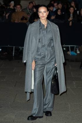 PFW Schiaparelli Arrivals Adriana Lima attending the Schiaparelli Womenswear Spring-Summer 2025 show as part of Paris Fashion Week, in Paris, France on September 26, 2024. Photo by Aurore Marechal ABACAPRESS.COM Paris France  Copyright: xMarechalxAurore ABACAx
