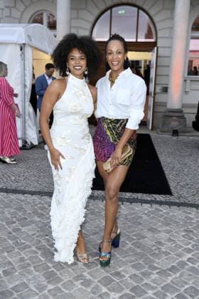 BRIGITTE AWARD 2024 Aminata Belli and Milka Loff Fernandes at the BRIGITTE AWARD 2024 at the Bertelsmann Representative Office in Berlin Copyright: xEventpressxBerndtx