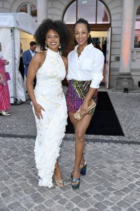 BRIGITTE AWARD 2024 Aminata Belli and Milka Loff Fernandes at the BRIGITTE AWARD 2024 at the Bertelsmann Representative Office in Berlin Copyright: xEventpressxBerndtx