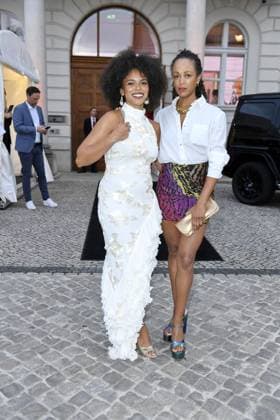 BRIGITTE AWARD 2024 Aminata Belli and Milka Loff Fernandes at the BRIGITTE AWARD 2024 at the Bertelsmann Representative Office in Berlin Copyright: xEventpressxBerndtx