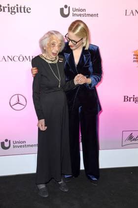 BRIGITTE AWARD 2024 Margot Friedländer and Susanna Riethmüller Editor-in-Chief BRIGITTE at the BRIGITTE AWARD 2024 at the Bertelsmann Representative Office in Berlin Copyright: xEventpressxBerndtx