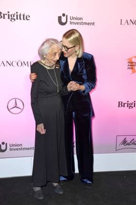 BRIGITTE AWARD 2024 Margot Friedländer and Susanna Riethmüller Editor-in-Chief BRIGITTE at the BRIGITTE AWARD 2024 at the Bertelsmann Representative Office in Berlin Copyright: xEventpressxBerndtx
