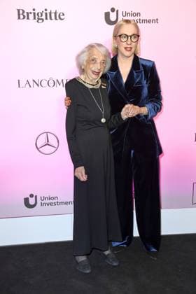 BRIGITTE AWARD 2024 Margot Friedländer and Susanna Riethmüller Editor-in-Chief BRIGITTE at the BRIGITTE AWARD 2024 at the Bertelsmann Representative Office in Berlin Copyright: xEventpressxBerndtx