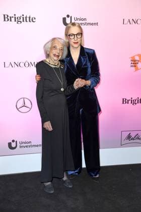 BRIGITTE AWARD 2024 Margot Friedländer and Susanna Riethmüller Editor-in-Chief BRIGITTE at the BRIGITTE AWARD 2024 at the Bertelsmann Representative Office in Berlin Copyright: xEventpressxBerndtx