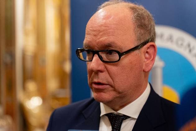 **NO WEB AND NEWSPAPERS ONLY FOR ITALY** International Magna Grecia Award to HSH Albert II of Monaco. In the photo: HSH Albert II of Monaco  Copyright: xRomax xipa-agency.netx xRomax IPA_Agency_IPA50087922