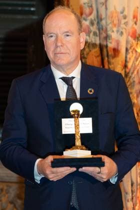 **NO WEB AND NEWSPAPERS ONLY FOR ITALY** International Magna Grecia Award to HSH Albert II of Monaco. In the photo: HSH Albert II of Monaco  Copyright: xRomax xipa-agency.netx xRomax IPA_Agency_IPA50087955