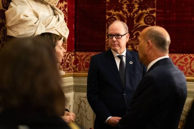 **NO WEB AND NEWSPAPERS ONLY FOR ITALY** International Magna Grecia Award to HSH Albert II of Monaco. In the photo: HSH Albert II of Monaco  Copyright: xRomax xipa-agency.netx xRomax IPA_Agency_IPA50087973