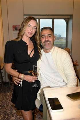 Bushido mit Ehefrau Anna-Maria Ferchichi beim Jubiläums-Event 30 Jahre RTL Exclusiv an Bord der Mein Schiff 7 im Hamburger Hafen. Hamburg, 27.09.2024 *** Bushido with wife Anna Maria Ferchichi at the anniversary event 30 years of RTL Exclusiv on board the Mein Schiff 7 in the port of Hamburg Hamburg, 27 09 2024 Foto:xF.xKernx xFuturexImagex rtl_4947