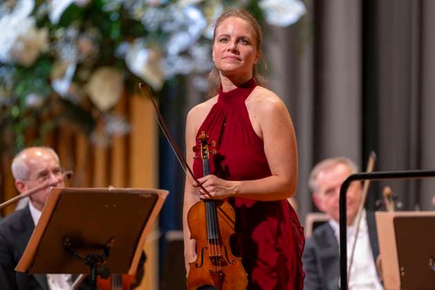 27 09 2024, International Festival of Classical Music Festival of Nations 2024, at the Kurhaus Bad Wörishofen in Unterallgäu, festival opening with Julia Fischer violin 27 09 2024, Classical Music Festival Bad Wörishofen 27 09 2024, Classical Music Festival Bad Wörishofen