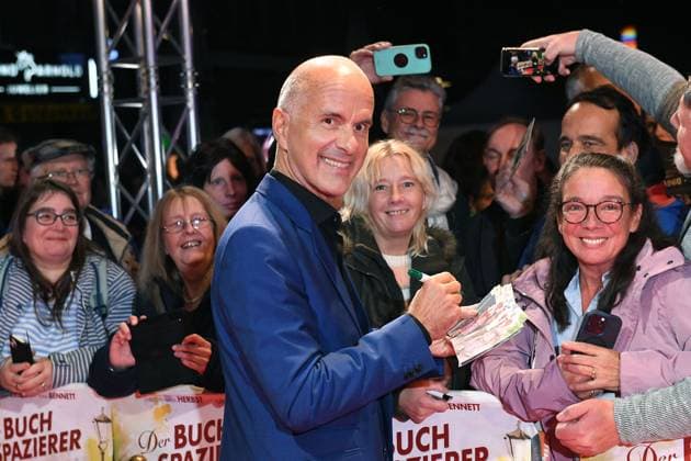 Entertainment Themen der Woche KW40 Entertainment Bilder des Tages Deutschlandpremiere - Der Buchspazierer am 30.09.2024 in der Lichtburg in Essen. Christoph Maria Herbst bei der Deutschlandpremiere - Der Buchspazierer am 30.09.2024 in der Lichtburg in Essen. *** German premiere of Der Buchspazierer on 30 09 2024 at the Lichtburg in Essen Christoph Maria Herbst at the German premiere of Der Buchspazierer on 30 09 2024 at the Lichtburg in Essen xRx