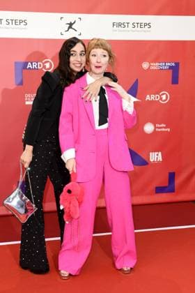 FIRST STEPS 2024 award ceremony Carola Schuler and Sarah Bauerett at the FIRST STEPS 2024 award ceremony at the Theater des Westens in Berlin Copyright: xEventpressxBerndtx