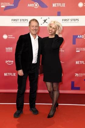 FIRST STEPS 2024 award ceremony Florian Gallenberger and Katja Eichinger at the FIRST STEPS 2024 award ceremony at the Theater des Westens in Berlin Copyright: xEventpressxBerndtx