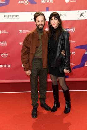 FIRST STEPS 2024 award ceremony Franz Dinda with his wife Elise Dinda at the FIRST STEPS 2024 award ceremony at the Theater des Westens in Berlin Copyright: xEventpressxBerndtx
