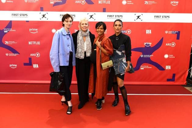 FIRST STEPS 2024 award ceremony Julia Windischbauer, Marika George, Ponny Distakul and Amal Keller Götz George Young Talent Award at the FIRST STEPS 2024 award ceremony at the Theater des Westens in Berlin Copyright: xEventpressxBerndtx