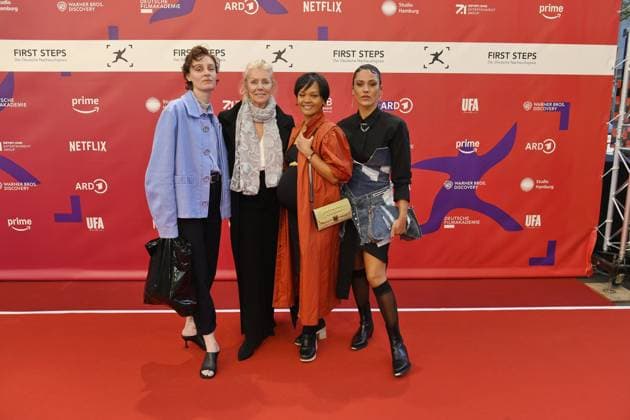 FIRST STEPS 2024 award ceremony Julia Windischbauer, Marika George, Ponny Distakul and Amal Keller Götz George Young Talent Award at the FIRST STEPS 2024 award ceremony at the Theater des Westens in Berlin Copyright: xEventpressxBerndtx