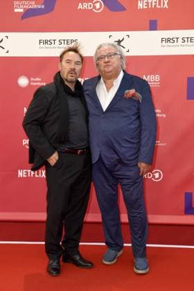 FIRST STEPS 2024 award ceremony Thomas Arnold and Bernd Stegemann at the FIRST STEPS 2024 award ceremony at the Theater des Westens in Berlin Copyright: xEventpressxBerndtx