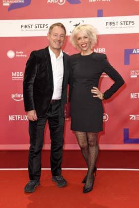 FIRST STEPS 2024 award ceremony Florian Gallenberger and Katja Eichinger at the FIRST STEPS 2024 award ceremony at the Theater des Westens in Berlin Copyright: xEventpressxBerndtx