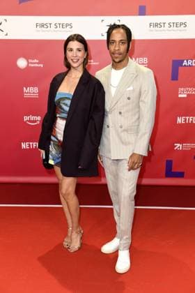FIRST STEPS 2024 award ceremony Aylin Tezel and Jerry Hoffmann at the FIRST STEPS 2024 award ceremony at the Theater des Westens in Berlin Copyright: xEventpressxBerndtx