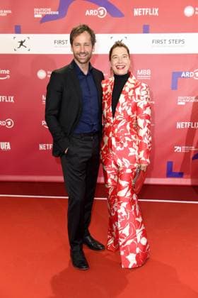 FIRST STEPS 2024 award ceremony Florian Stetter and Meike Droste at the FIRST STEPS 2024 award ceremony at the Theater des Westens in Berlin Copyright: xEventpressxBerndtx