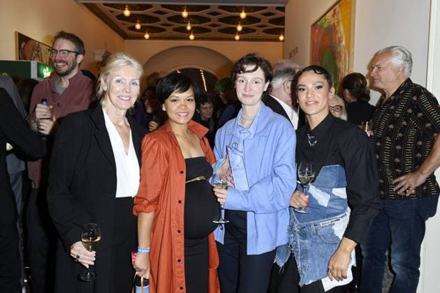 FIRST STEPS 2024 award ceremony Marika George, Ponny Distakul, Julia Windischbauer and Amal Keller Götz George Young Talent Award at the FIRST STEPS 2024 award ceremony at the Theater des Westens in Berlin Copyright: xEventpressxBerndtx