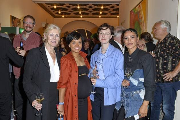 FIRST STEPS 2024 award ceremony Marika George, Ponny Distakul, Julia Windischbauer and Amal Keller Götz George Young Talent Award at the FIRST STEPS 2024 award ceremony at the Theater des Westens in Berlin Copyright: xEventpressxBerndtx