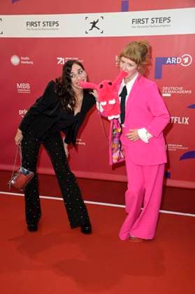 Carol Schuler and Sarah Bauerett at the 25th presentation of the First Steps Awards 2024 at the Theater des Westens Berlin, 30 09 2024 Foto:xF.xKernx xFuturexImagex first_steps_4719