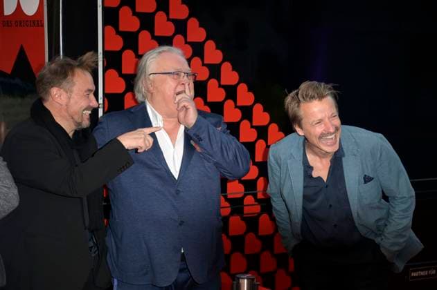 Thomas Arnold, Bernd Stegemann and Max von Pufendorf at the 25th presentation of the First Steps Awards 2024 at the Theater des Westens Berlin, 30 09 2024 Foto:xF.xKernx xFuturexImagex first_steps_4739
