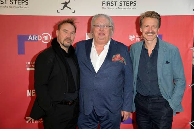 Thomas Arnold, Bernd Stegemann and Max von Pufendorf at the 25th presentation of the First Steps Awards 2024 at the Theater des Westens Berlin, 30 09 2024 Foto:xF.xKernx xFuturexImagex first_steps_4740