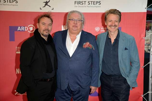 Thomas Arnold, Bernd Stegemann and Max von Pufendorf at the 25th presentation of the First Steps Awards 2024 at the Theater des Westens Berlin, 30 09 2024 Foto:xF.xKernx xFuturexImagex first_steps_4741