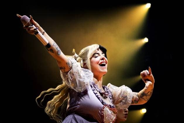 Bilder des Jahres 2024, Entertainment 10 Oktober Entertainment Themen der Woche KW40 Entertainment Bilder des Tages AMSTERDAM - Melanie Martinez during her show at the Ziggo Dome which is part of her The Trilogy Tour at the Ziggo Dome. ANP RAMON VAN FLYMEN netherlands out - belgium out  Copyright: xx x509886503x originalFilename: 509886503.jpg