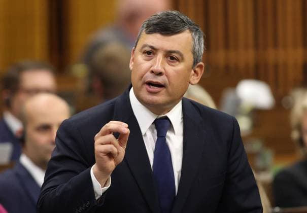 October 3, 2024, Ottawa, On, Canada: Conservative MP Michael Chong rises during Question Period in the House of Commons on Parliament Hill in Ottawa, Thursday, Oct. 3, 2024. Ottawa Canada  - ZUMAc35_ 20241003_zaf_c35_109 Copyright: xPatrickxDoylex