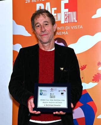 Busto Arsizio,Italy Bertrand Bonello Director of the Year Award BAFF 2024 Busto Arsizio,Italy Baff 2024 Bertrand Bonello BAFF Director of the Year Award 2024 at the BAFF BA Film Festival In the photo:Bertrand Bonello BAFF Director of the Year Award Bust A Italy  Copyright: xIPA ABACAx