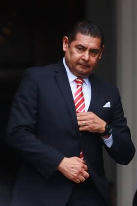 Alejandro Armenta, governor-elect of Puebla, attends the Clara Brugada Molina swearing-in ceremony as Mexico City Head of Government at the Congress of Mexico City. on October 5, 2024 in Mexico City, Mexico. Mexico City Mexico - ZUMAe321 20241005_zia_e321_140 Copyright: xCarlosxSantiagox